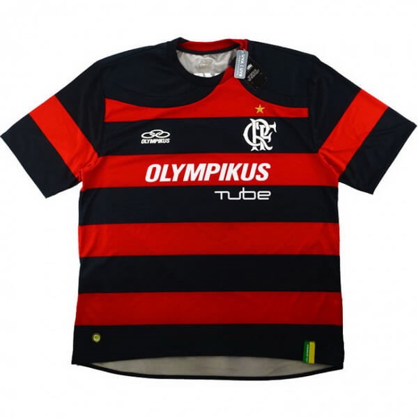 Authentic Camiseta Flamengo 1ª Retro 2009 Rojo